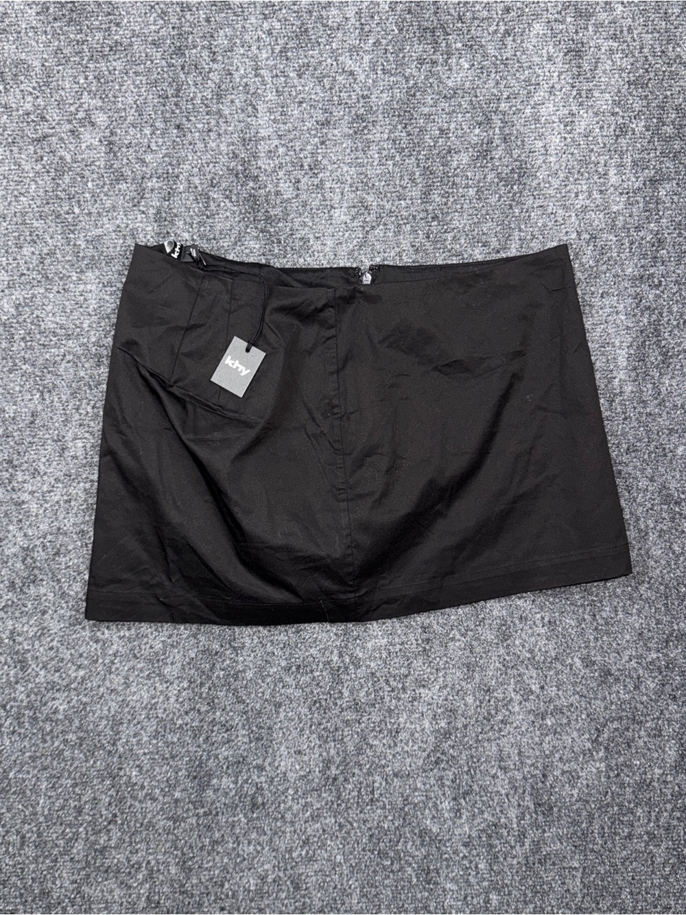 Khy Skirt Women's Size 4 Black Straight Mini Skirt Zip Front Solid Casual